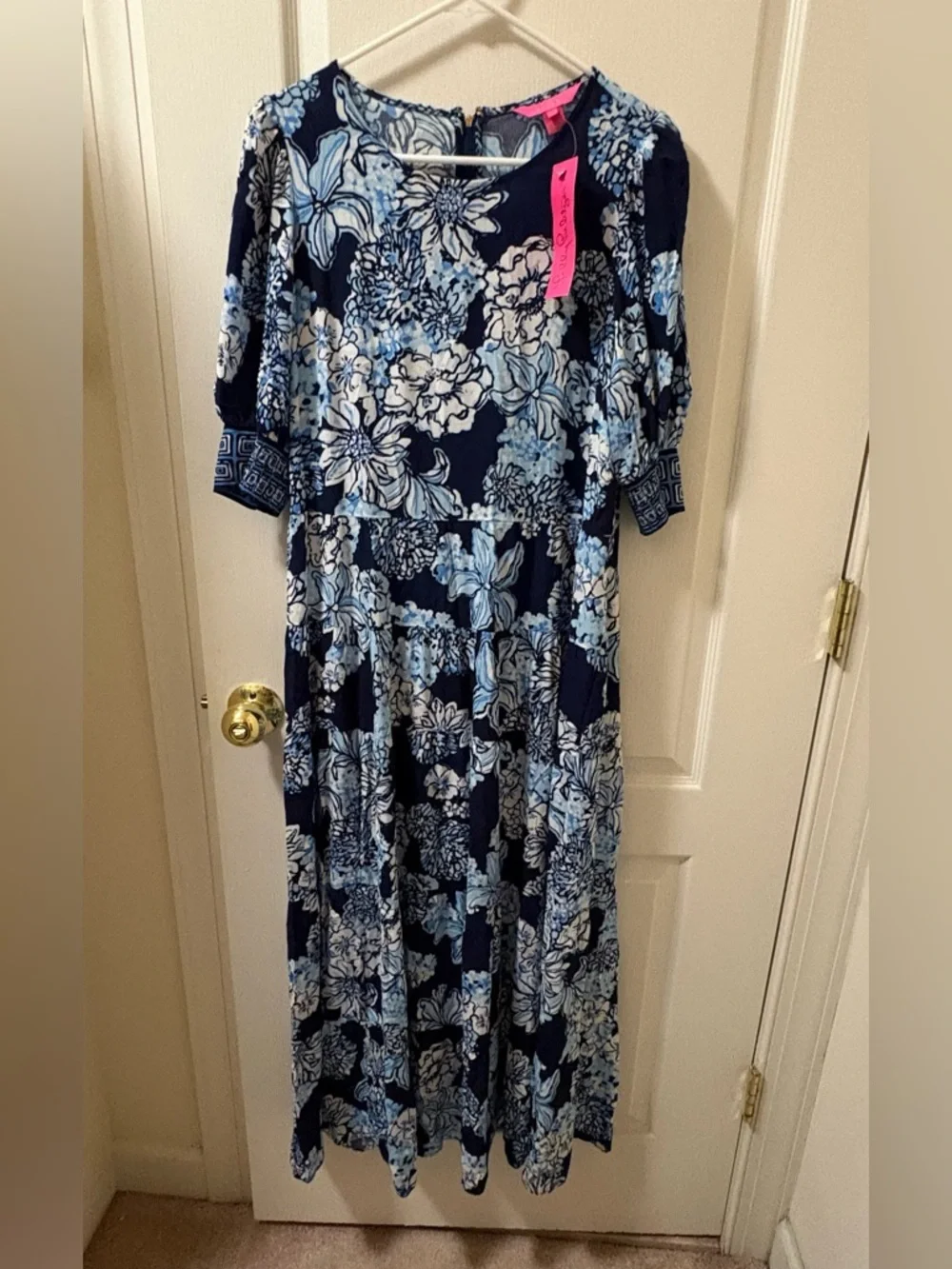 Lilly Pulitzer Amelia Midi Dress – Bouquet All Day | Size 6 ~ NWT - Picture 4 of 10
